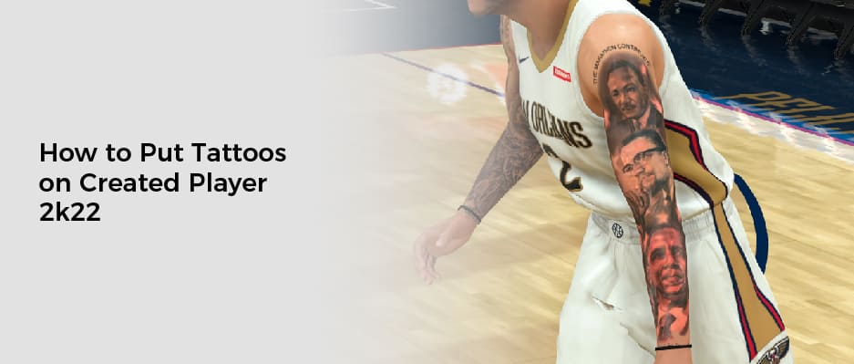 How to Put Tattoos on Created Player 2k23